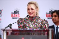 The Cast Of "The Big Bang Theory" Places Their Handprints In The Cement At The TCL Chinese Theatre IMAX Forecourt - Source: Getty